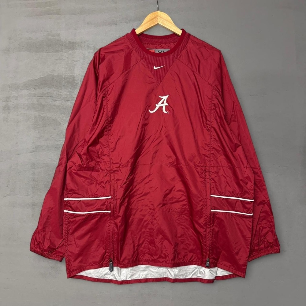 Nike Alabama Crimson Tide Center Swoosh WATERPROOF Wind Jacket XL